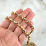 Hollow Granada Chain 58.55gr / 65cm / 18K Gold ©