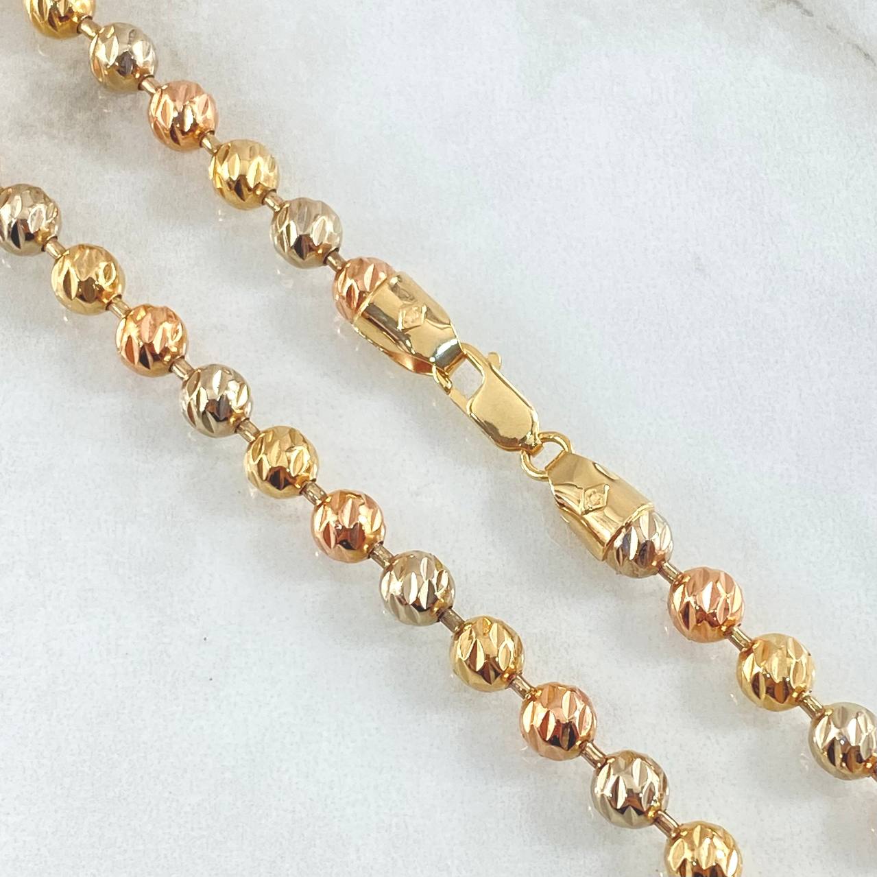 Cadena Militar 64.4gr / 70cm / Oro 18K ©