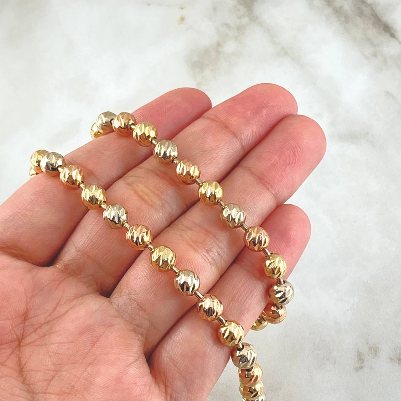 Cadena Militar 64.4gr / 70cm / Oro 18K ©