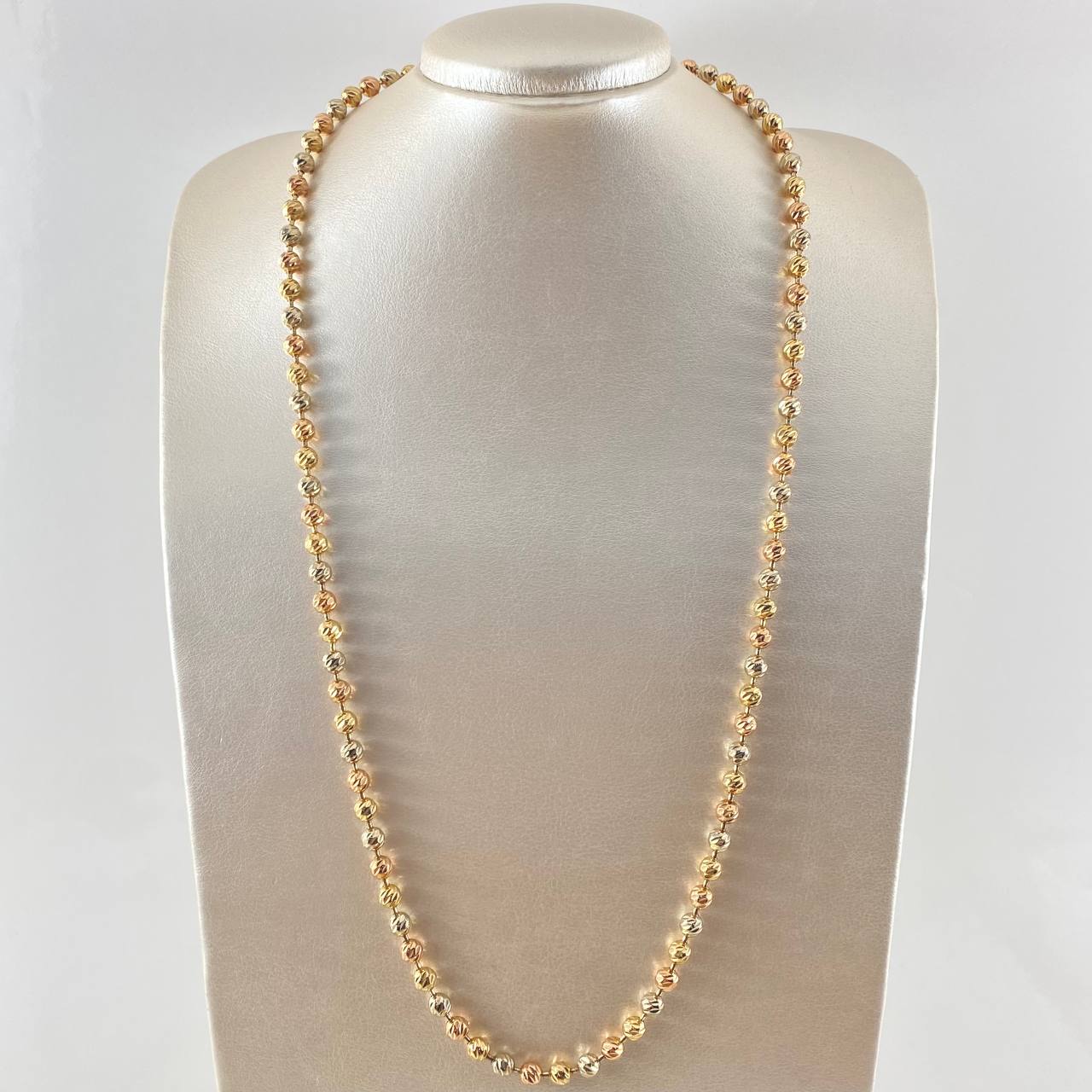 Cadena Militar 64.4gr / 70cm / Oro 18K ©