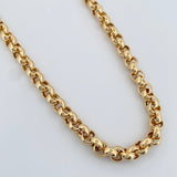 Cadena Roll-on 23.8gr / 19 3/4 in / 7.1mm Oro Amarillo +3 18K $