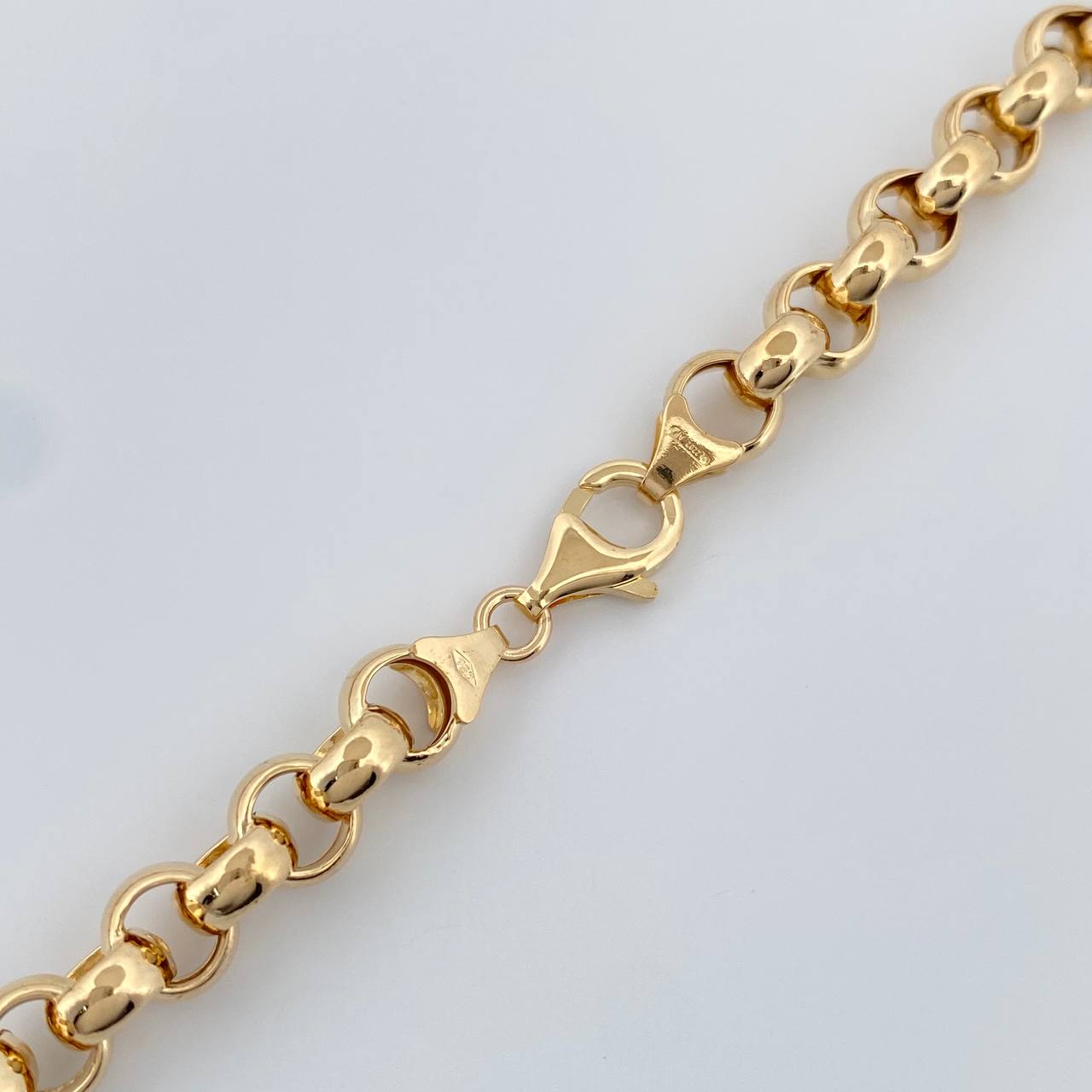 Cadena Roll-on 23.8gr / 19 3/4 in / 7.1mm Oro Amarillo +3 18K $