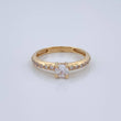 Anillo Solitario Churumbela 2.7gr / T6 3/4 / Oro Amarillo 18K $