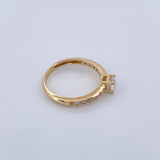 Anillo Solitario Churumbela 2.7gr / T6 3/4 / Oro Amarillo 18K $