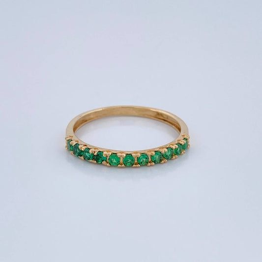 Anillo Churumbela 1.3gr / T6 / Oro Amarillo 18K $