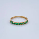 Anillo Churumbela 1.3gr / T6 / Oro Amarillo 18K $