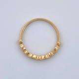 Anillo Churumbela Ojos 1.35gr / T5 1/2 / Oro Amarillo 18K $