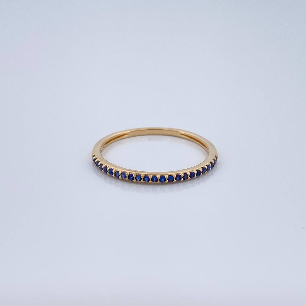 Anillo Churumbela 1.25gr / T7 1/4 / Oro Amarillo 18K $