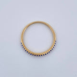 Anillo Churumbela 1.25gr / T7 1/4 / Oro Amarillo 18K $