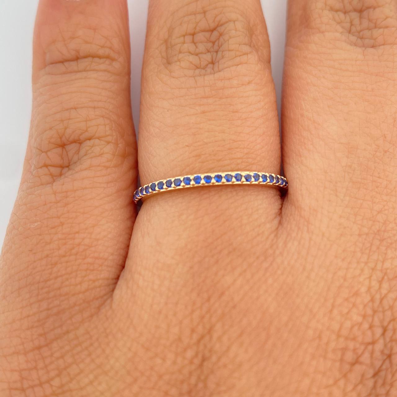 Anillo Churumbela 1.25gr / T7 1/4 / Oro Amarillo 18K $