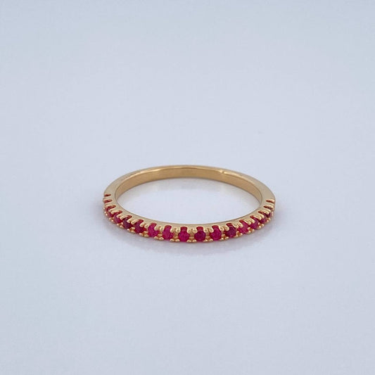 Anillo Churumbela 1.6gr / T6 3/4 / Oro Amarillo 18K $