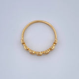 Anillo Solitario Churumbela 1.75gr / T7 / Oro Amarillo 18K $