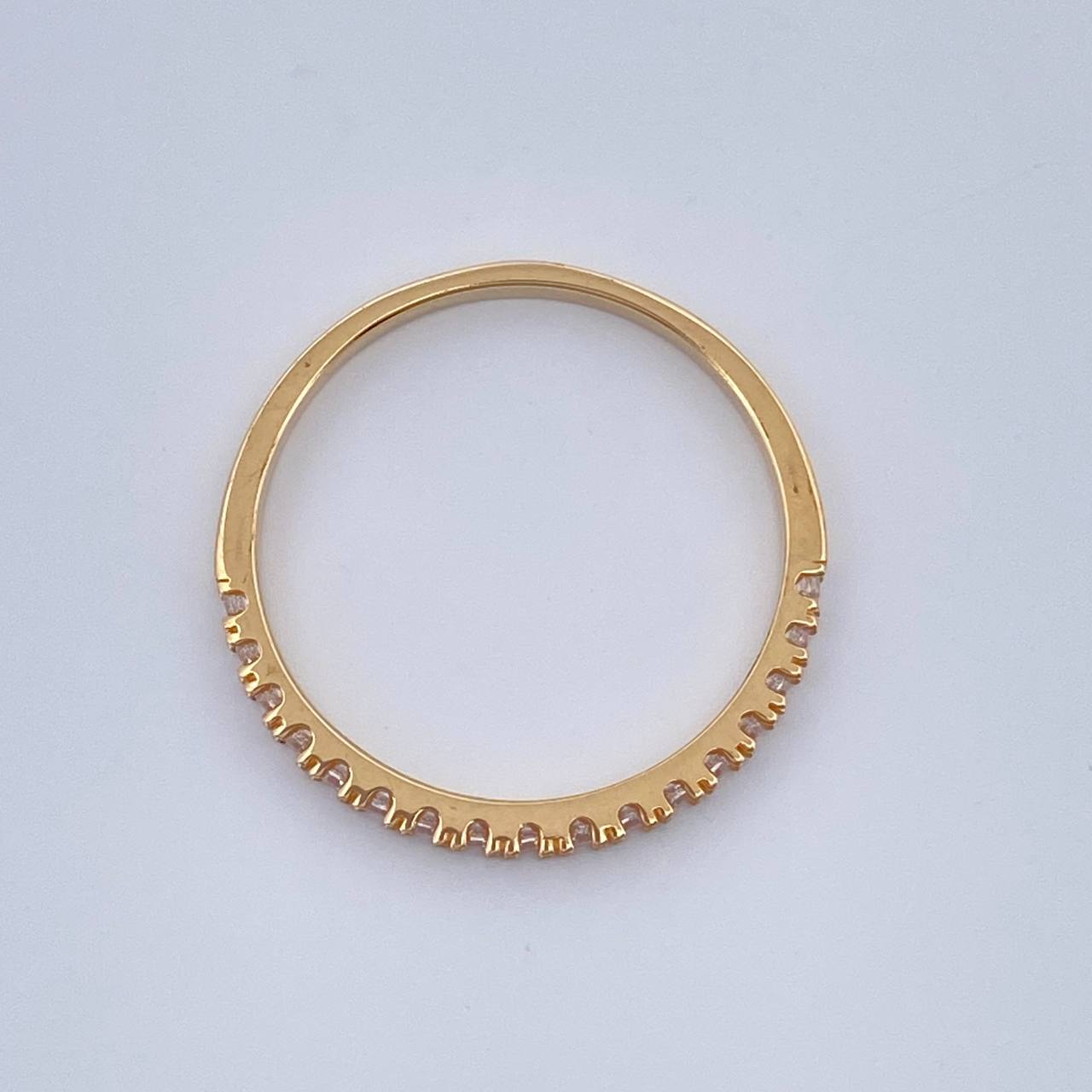 Anillo Churumbela 1.65gr / T7 3/4 / Oro Amarillo 18K $