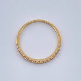 Anillo Churumbela 1.65gr / T7 3/4 / Oro Amarillo 18K $