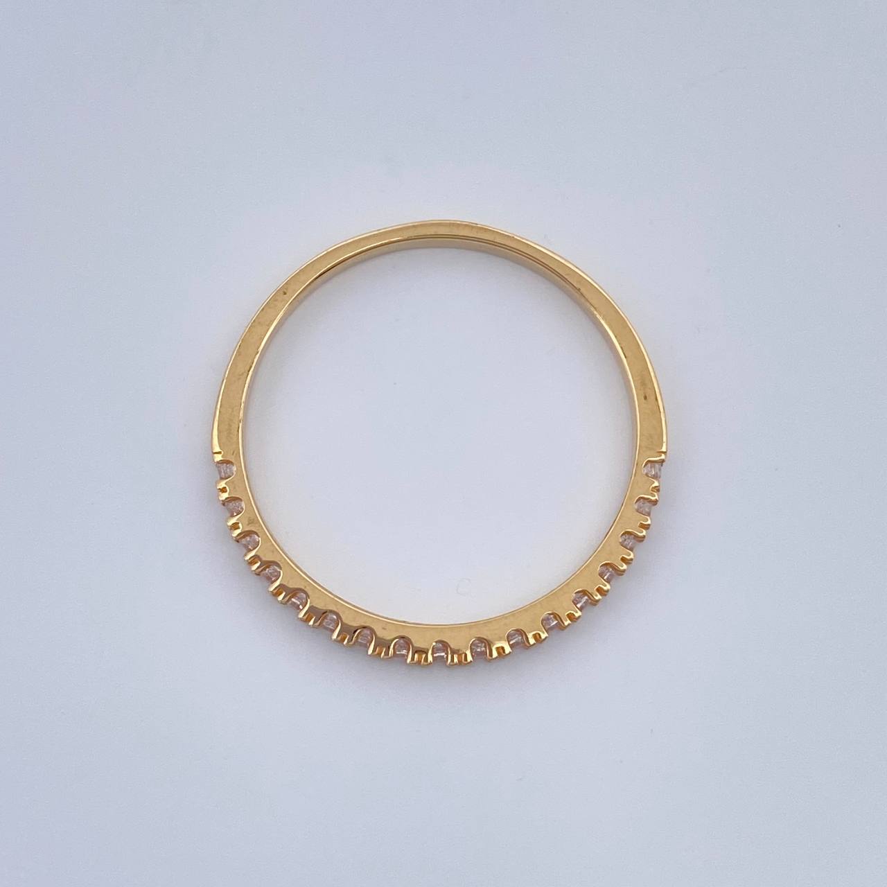 Anillo Churumbela 1.5gr / T7 1/4 / Oro Amarillo 18K $