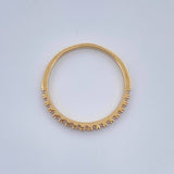 Anillo Churumbela 1.5gr / T7 1/4 / Oro Amarillo 18K $