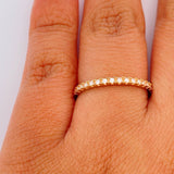 Anillo Churumbela 1.65gr / T7 3/4 / Oro Amarillo 18K $