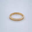 Anillo Argolla Churumbela 2.45gr / T6 3/4 / Oro Amarillo 18K $