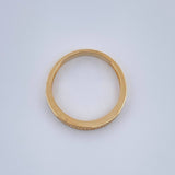 Anillo Argolla Churumbela 2.4gr / T7 / Oro Amarillo 18K $