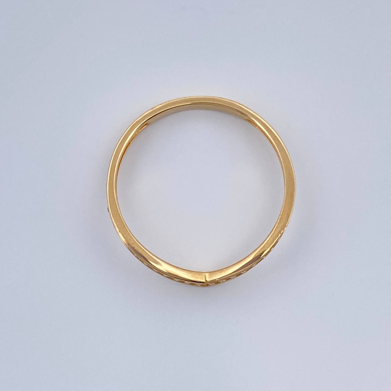 Anillo Tiara 1.6gr / T7 1/2 / Oro Amarillo 18K $