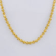 Cadena Militar Media Luna Diamantada 15.9g / 20 in / 2.9mm Oro Amarillo 18K