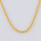 Cadena Militar 20.25g / 26 in / 3mm Oro Amarillo 18K