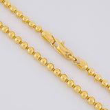 Cadena Militar 20.25g / 26 in / 3mm Oro Amarillo 18K