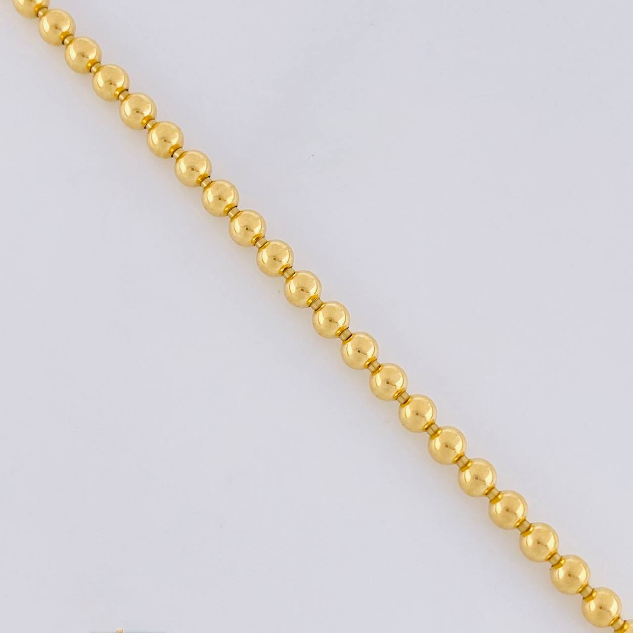Cadena Militar 20.25g / 26 in / 3mm Oro Amarillo 18K