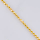 Cadena Militar 20.25g / 26 in / 3mm Oro Amarillo 18K