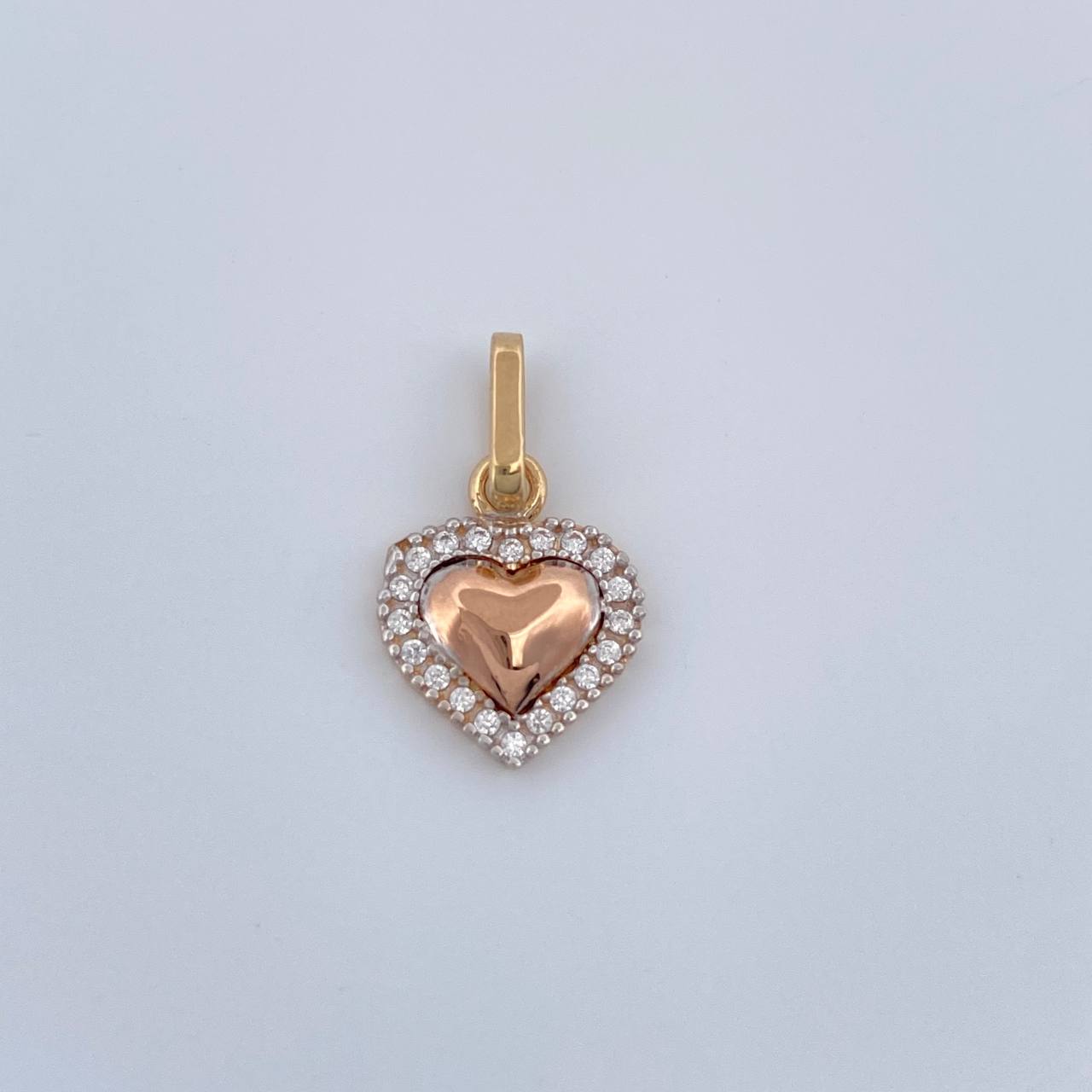 Dije Corazon 1gr / 3/4 in / Tres Oros 18K %