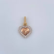 Dije Corazon 1gr / 3/4 in / Tres Oros 18K %