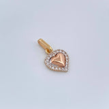 Dije Corazon 1gr / 3/4 in / Tres Oros 18K %