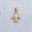 Dije Avion 1.6gr / 3/4 in / Oro Amarillo 18K %