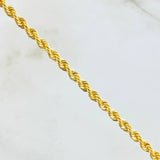 Cadena Lazo 7.1gr / 19 3/4 in / Oro Amarillo +3 18K
