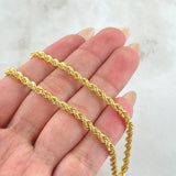 Cadena Lazo 6.7gr / 19 3/4 in / Oro Amarillo +3 18K