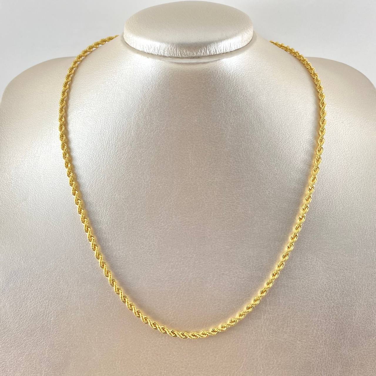 Cadena Lazo 7gr / 19 3/4 in / Oro Amarillo +3 18K