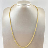 Rope Chain 3.65gr / 23 1/2 in / 18K Gold +3