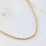 Military Crescent Chain 15.4gr / 19.8in / 18K Gold