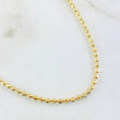 Cadena Militar Media Luna Diamantada 14.25 g / 20 in / 2.8 mm Oro Amarillo 18K