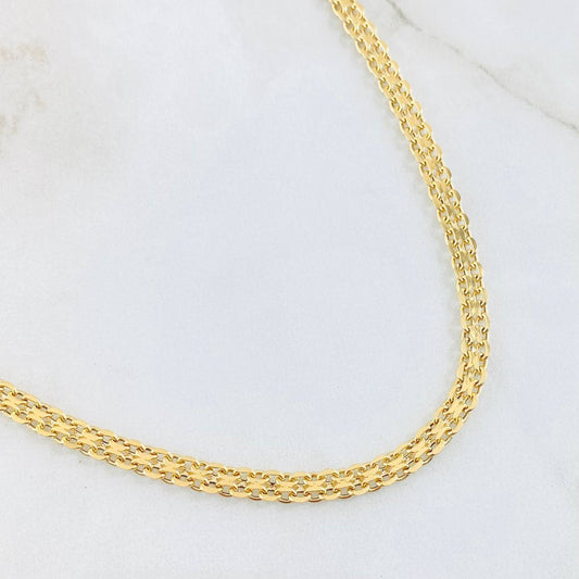 Cadena China 8.2gr / 23 1/2 in / Oro Amarillo +1 18K