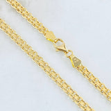 Bismark Chain 7.7gr / 23.5in / 18K Gold +1