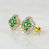 Stud Earrings Flower 2.6gr / 18K Gold
