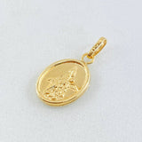 Pendant Saint Michael The Archangel 0.55gr / 3/4 in / 18K Gold Yellow *