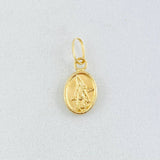 Dije San Miguel De Arcangel 0.25gr / 1/2 in / Oro Amarillo 18K