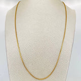 Cadena Franco 6.6g / 24 in / 1.14mm Oro Amarillo 18K