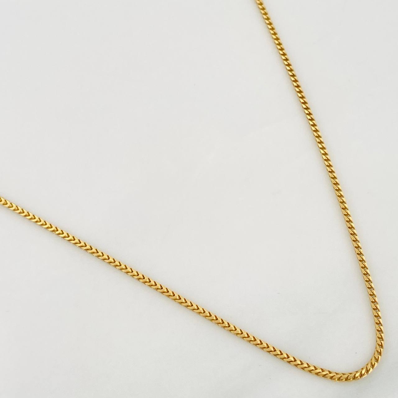 Cadena Franco 6.6g / 24 in / 1.14mm Oro Amarillo 18K