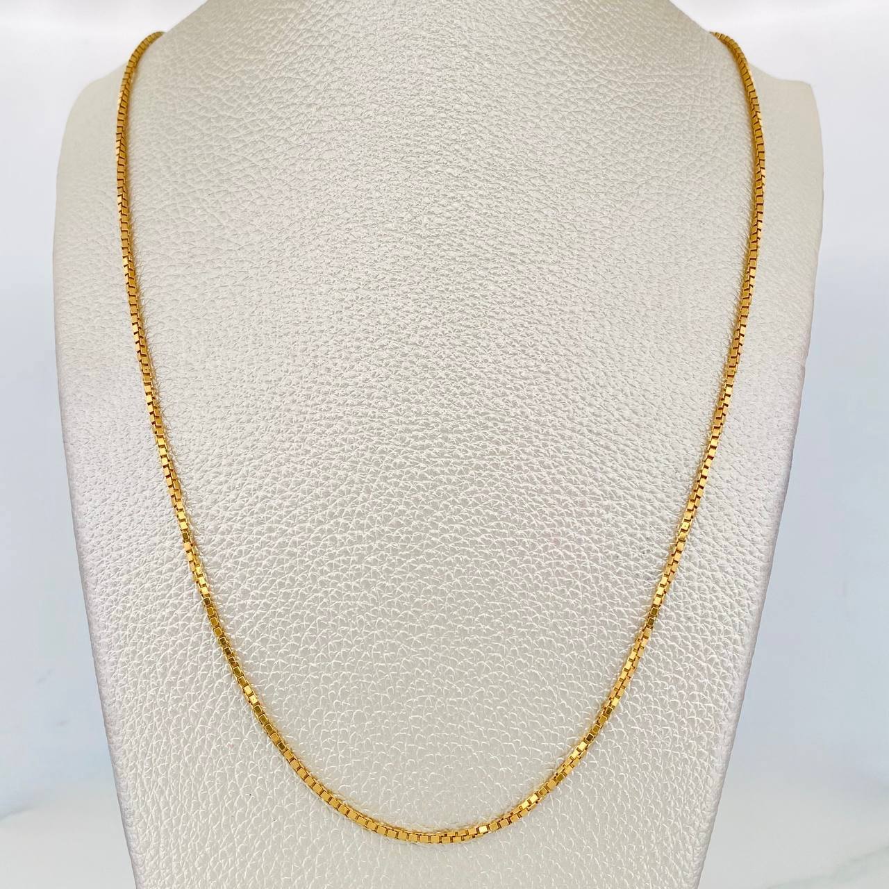 Cadena Veneciana 11.1g / 24 in / 1.61mm Oro Amarillo 18K