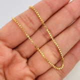 Cadena Veneciana 11.1g / 24 in / 1.61mm Oro Amarillo 18K