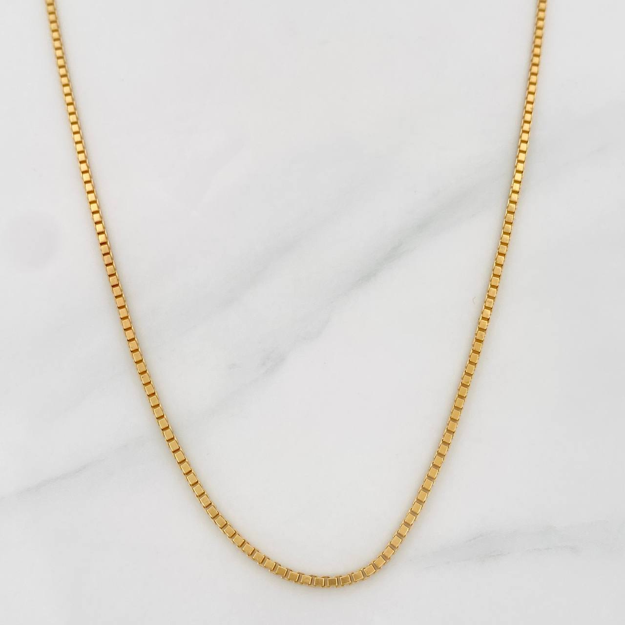 Cadena Veneciana 11.1g / 24 in / 1.61mm Oro Amarillo 18K