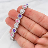 Tennis Bracelet 19.7g / 7 in / 7.59mm Silver 925